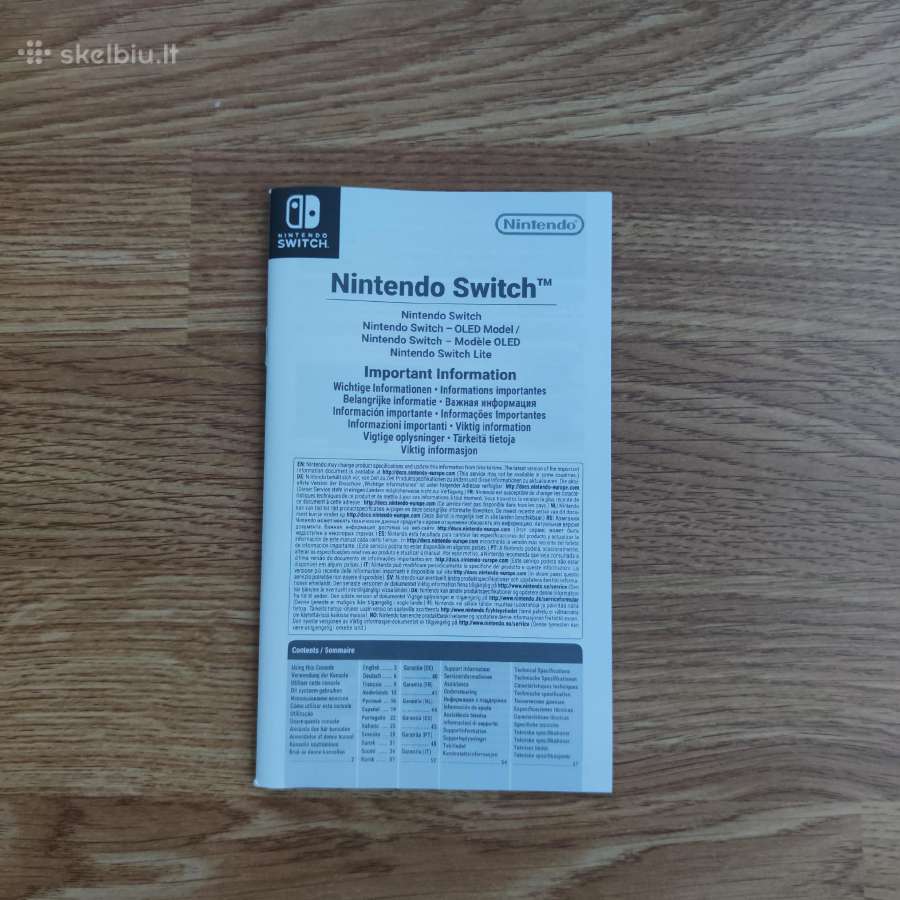 Nintendo Switch Oled Mario Red Edition+ Splatoon 2 - nuotraukos Nr. 12