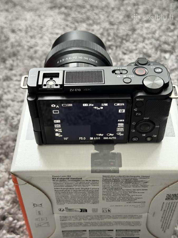 Sony Zv-e10 - nuotraukos Nr. 4