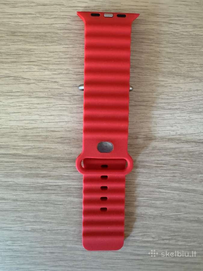 Naujas Apple Watch Ultra Red Band (49,46,45,42). - nuotraukos Nr. 2