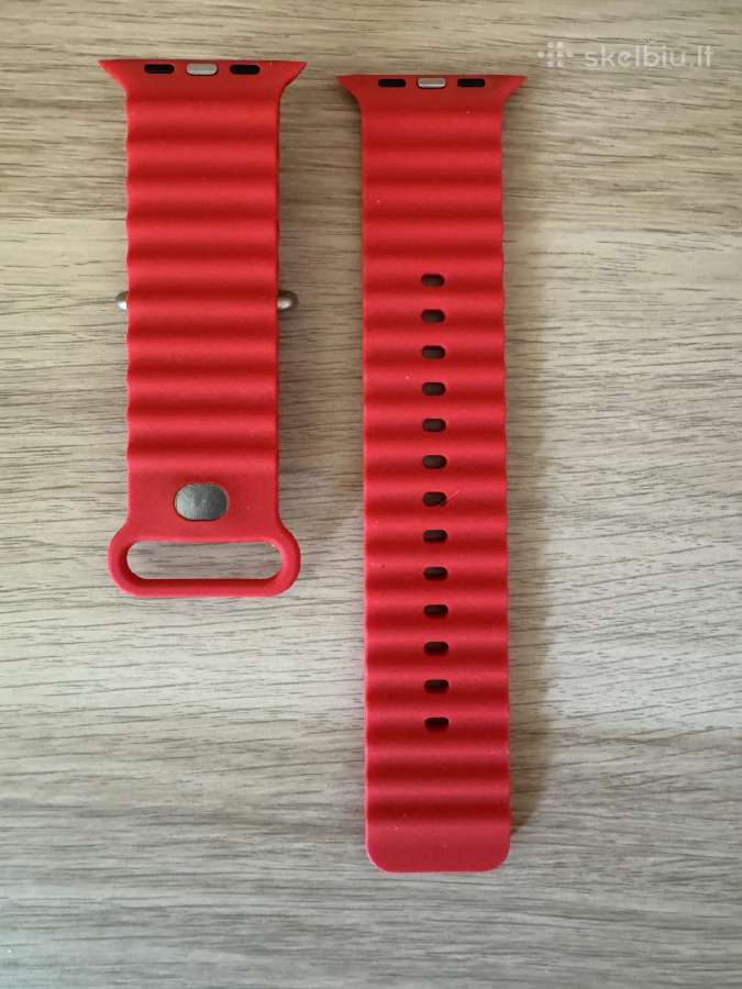 Naujas Nike Orange Apple Watch Band ir Red bend - nuotraukos Nr. 4
