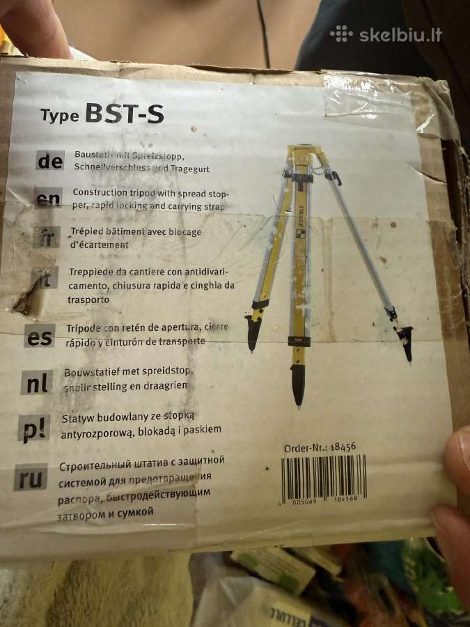 Stabila Bst-s 18456 trikojis lazerin. nivelyrams - nuotraukos Nr. 3