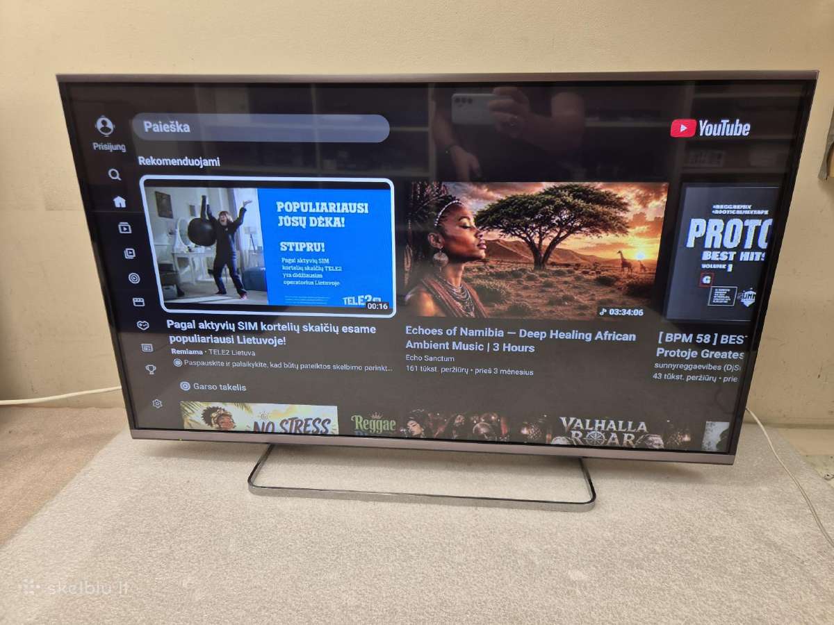 Naudotas LED Smart Fhd TV Panasonic 42"107cm Wi-fi - nuotraukos Nr. 3