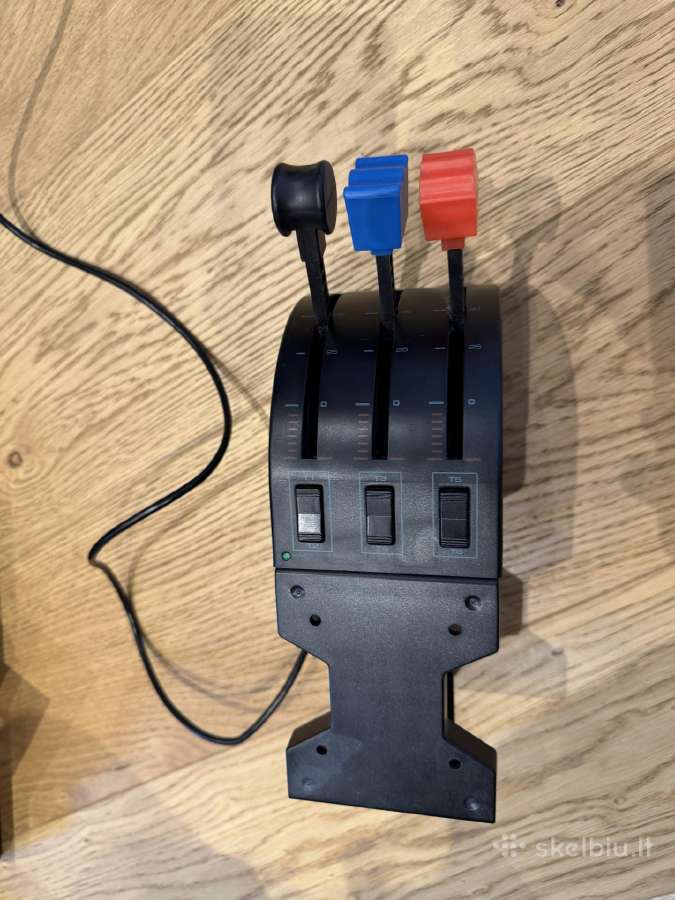 Logitech Saitek Pro Flight komplektas (4 dalys) - nuotraukos Nr. 4