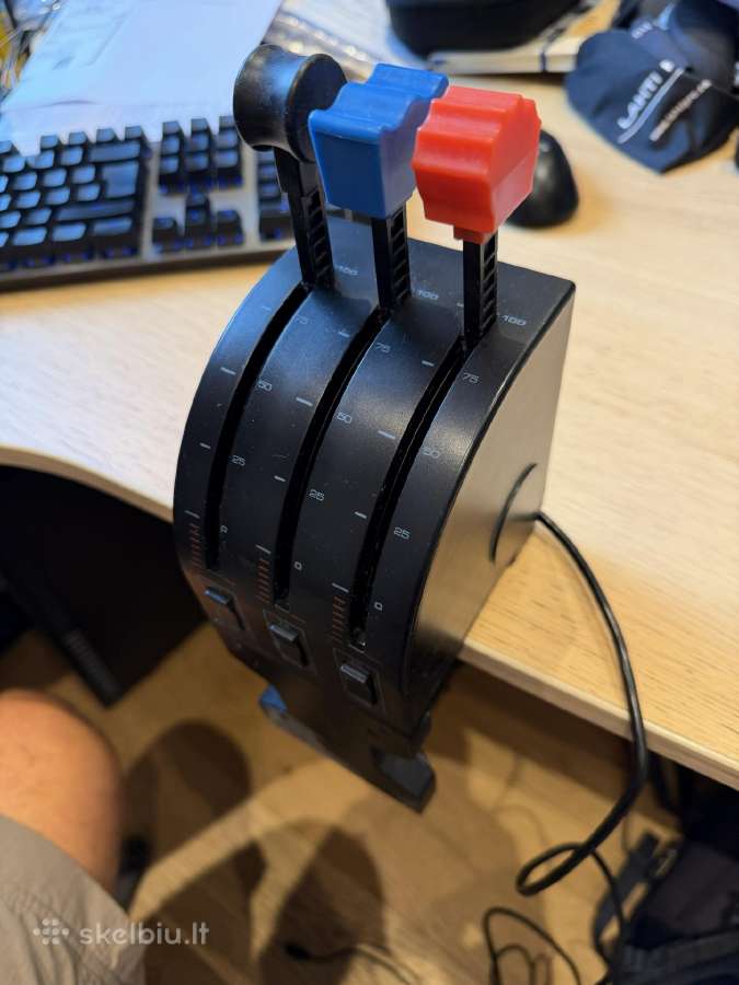 Logitech Saitek Pro Flight komplektas (4 dalys) - nuotraukos Nr. 5