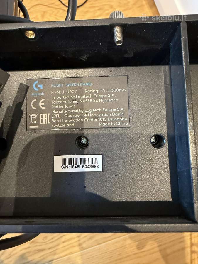 Logitech Saitek Pro Flight komplektas (4 dalys) - nuotraukos Nr. 7