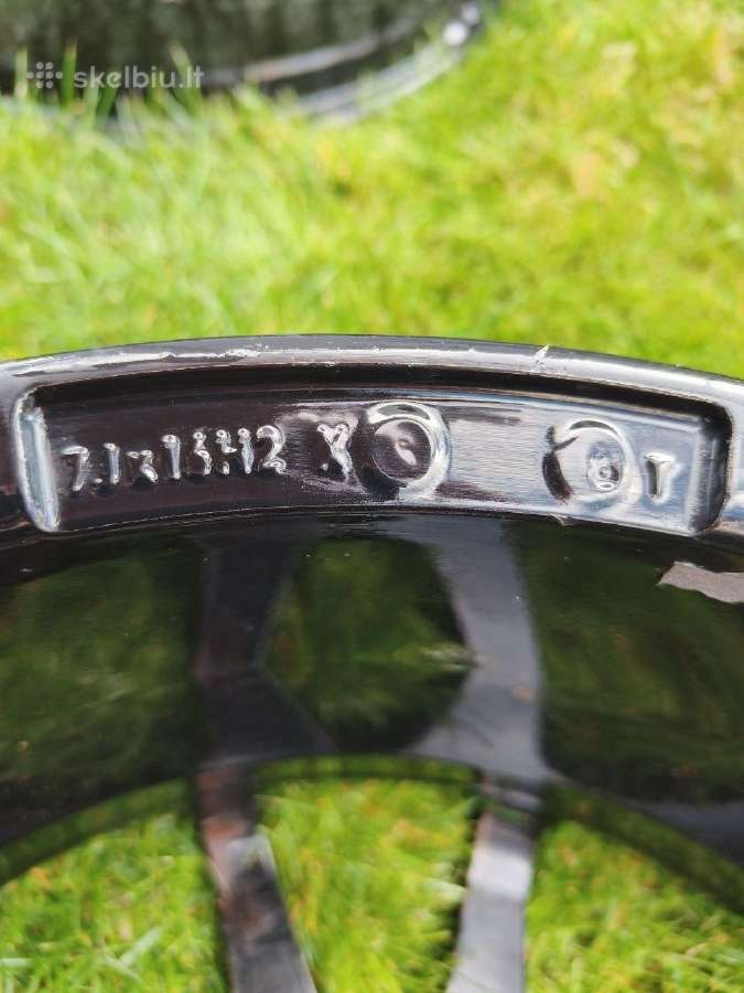 Dotz Kendo Black Polished R16 (Honda Mazda Kia Toy - nuotraukos Nr. 2