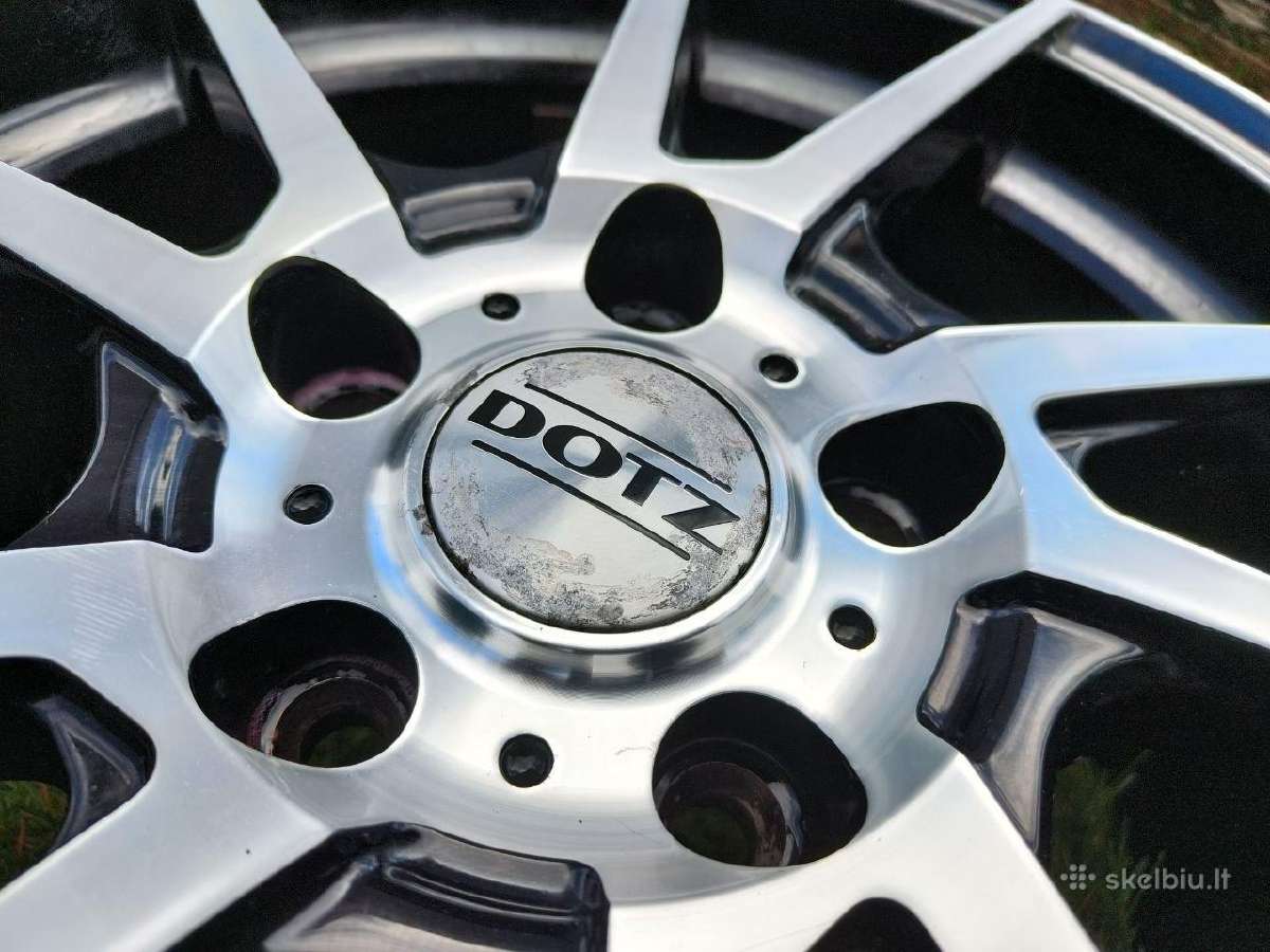 Dotz Kendo Black Polished R16 (Honda Mazda Kia Toy - nuotraukos Nr. 4