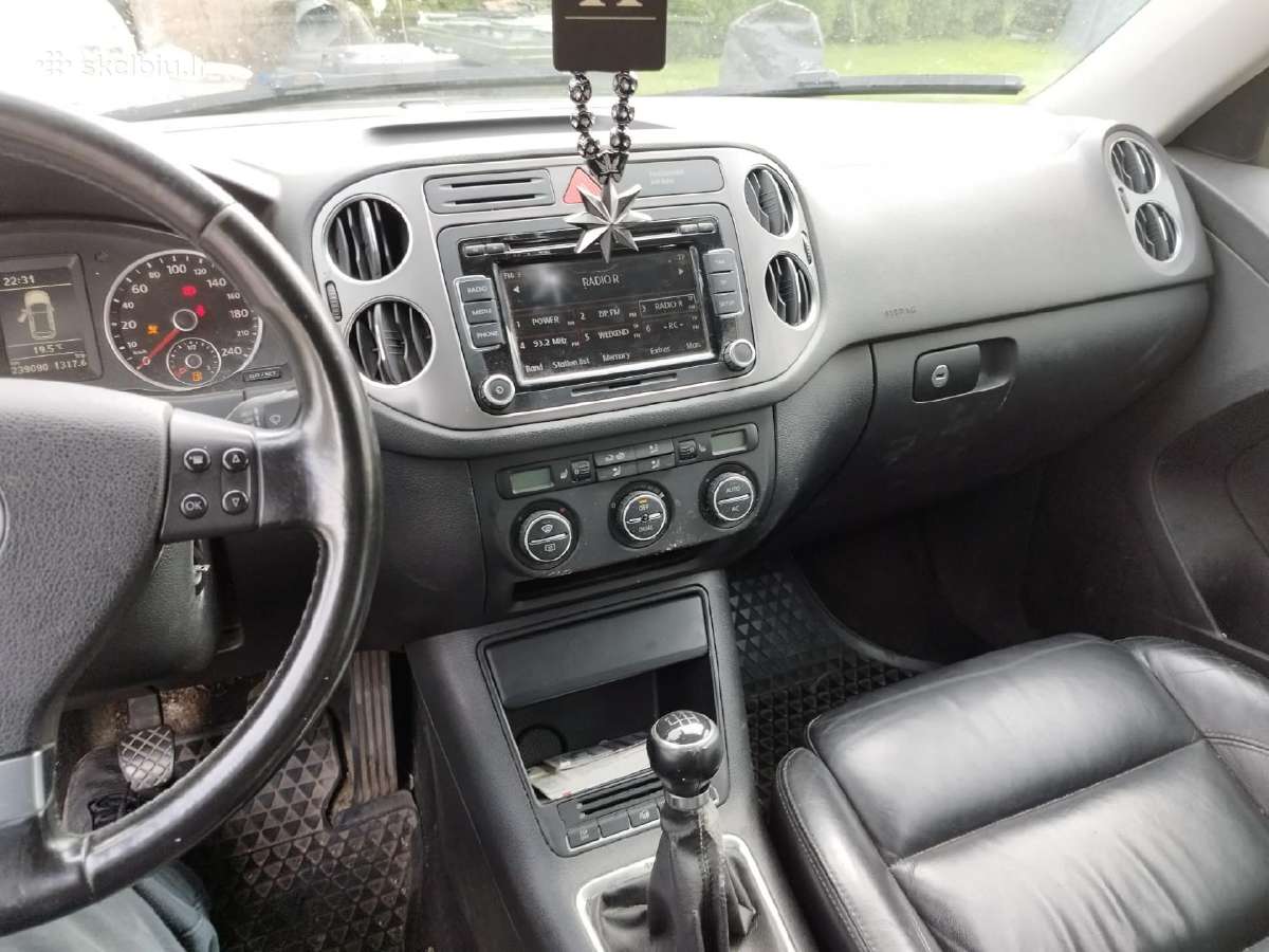 VW Tiguan 2009 4 motion 2.0 Tdi visas arba dalimis - nuotraukos Nr. 9