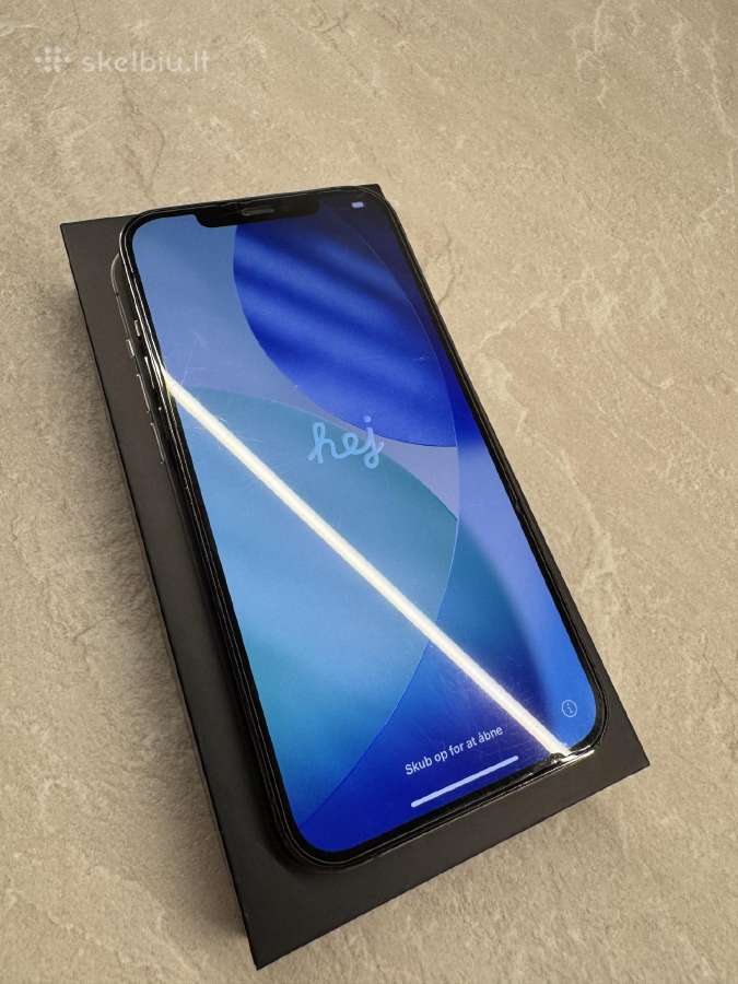 iPhone 12 pro max 256 GB juodas - nuotraukos Nr. 2