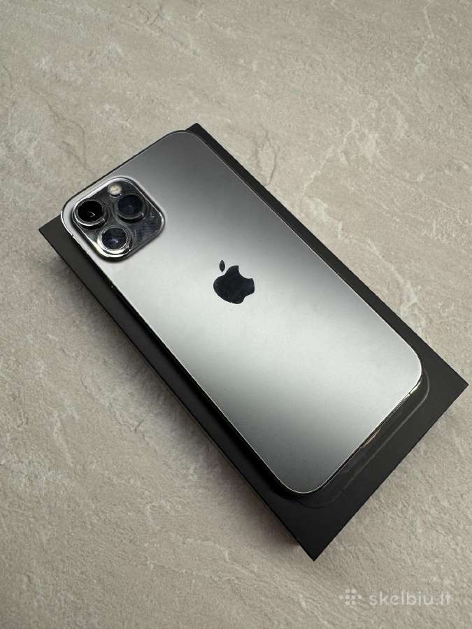 iPhone 12 pro max 256 GB juodas - nuotraukos Nr. 3