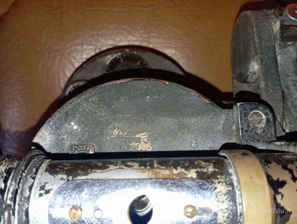 1953 Sovietinė 35 mm kino kamera Ks-50b su dėže - nuotraukos Nr. 5