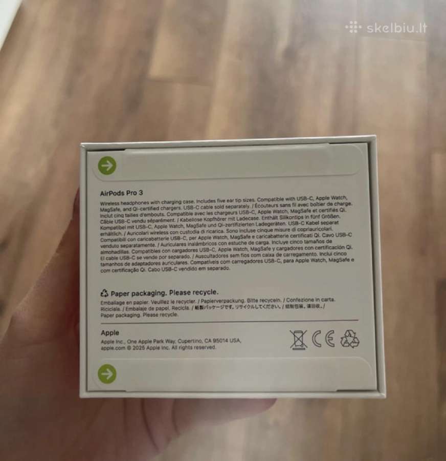 Apple Airpods pro 3 - nuotraukos Nr. 3