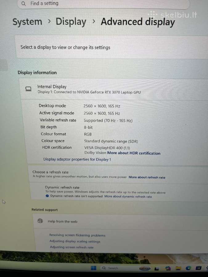 Lenovo Legion 5 Pro - nuotraukos Nr. 14