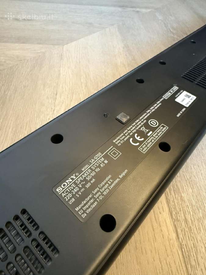 Sony soundbar kino sistema Sa-g700 - nuotraukos Nr. 3
