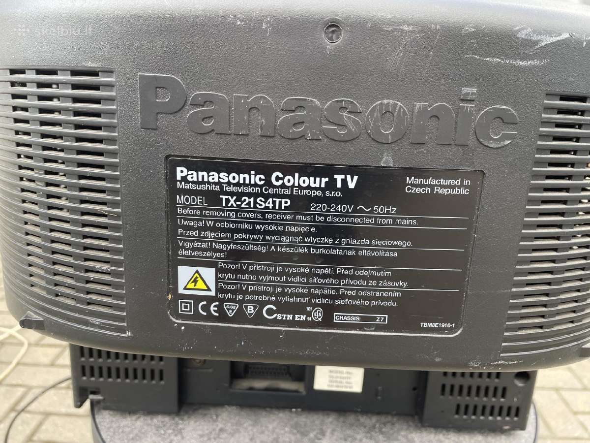Panasonic Tx-21s4tp tik 35 Eur - nuotraukos Nr. 6