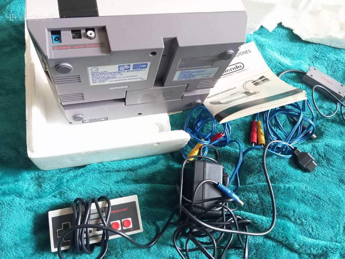 Nintendo Nes Control deck ispaniška, su dėže - nuotraukos Nr. 2