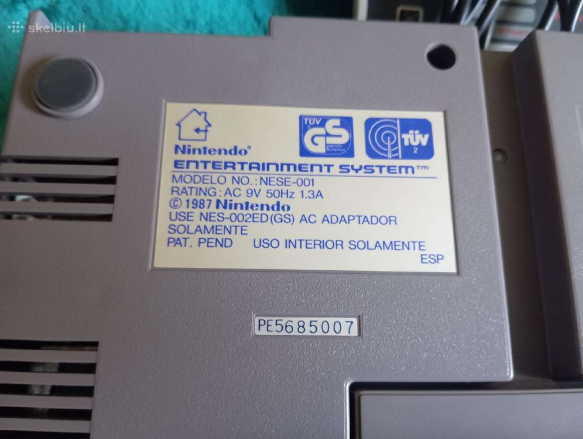 Nintendo Nes Control deck ispaniška, su dėže - nuotraukos Nr. 5