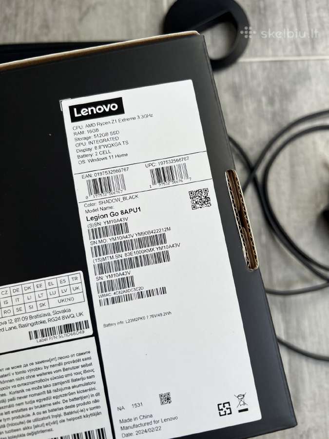 Lenovo legion go - nuotraukos Nr. 9