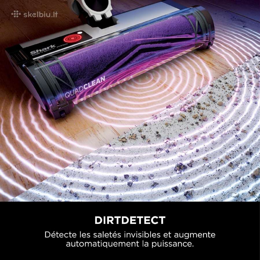Shark Detect Pro siurblys šluota su stotele - nuotraukos Nr. 2