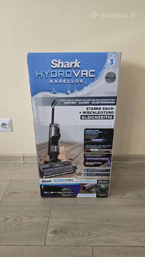 Shark Hydrovac Wd210eu plaunantis siurblys šluota - nuotraukos Nr. 9