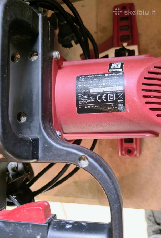 Skersavimo pjūklas Einhell Tc-ms 2112 - nuotraukos Nr. 9