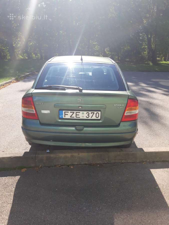 Parduodama Opel Astra 1998 1.6 74 kw benzinas - nuotraukos Nr. 3
