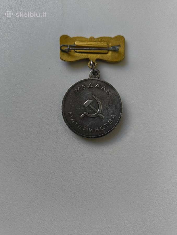 CcCCCP Medalis Sidabras 925.originalus.zr. foto. - nuotraukos Nr. 2