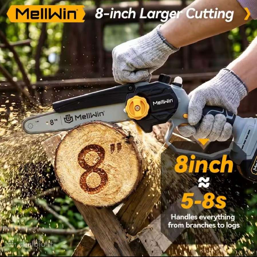 Mellwin 8" 21v bešepetėlinis variklis - nuotraukos Nr. 2