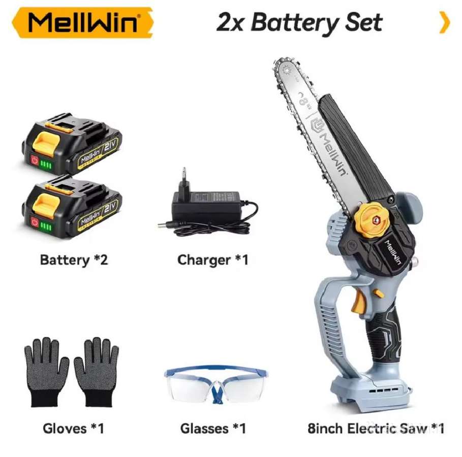 Mellwin 8" 21v bešepetėlinis variklis - nuotraukos Nr. 7
