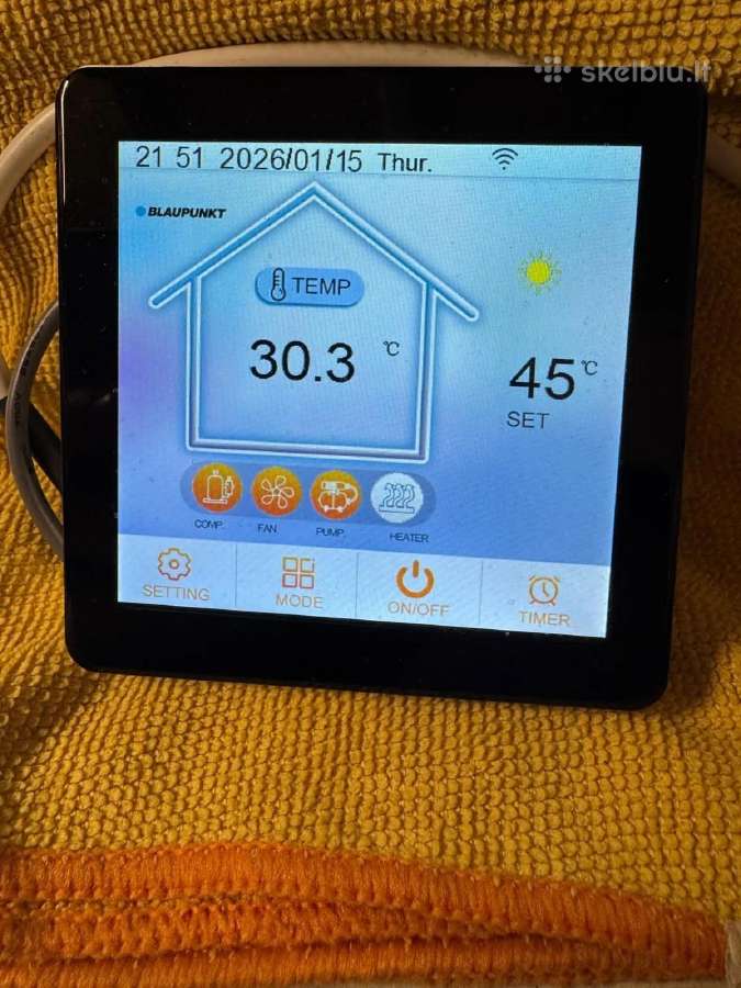 Blaupunkt 13 kw šilumos siurblys oras-vanduo - nuotraukos Nr. 2