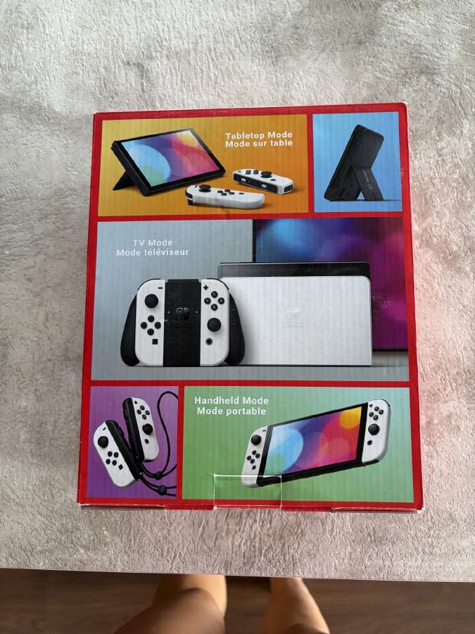 Nintendo Switch Oled baltas - nuotraukos Nr. 2