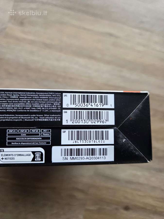 Jbl Tune 530bt / Quantum 360 / Wave Flex 2 Ausinės - nuotraukos Nr. 6