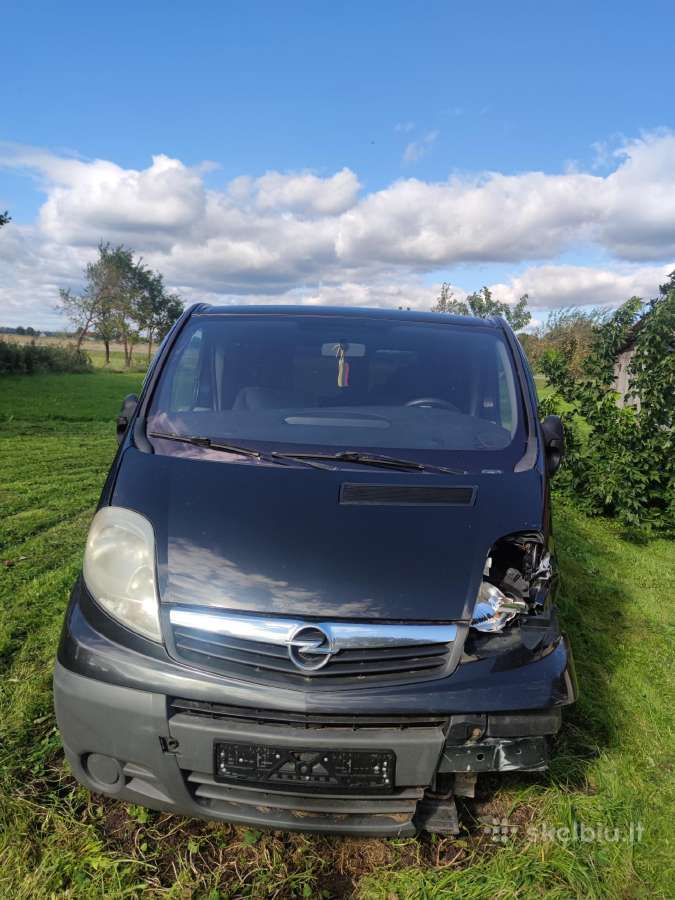 Parduodu Opel Vivaro 2008 po avarijos nurašyta. - nuotraukos Nr. 3