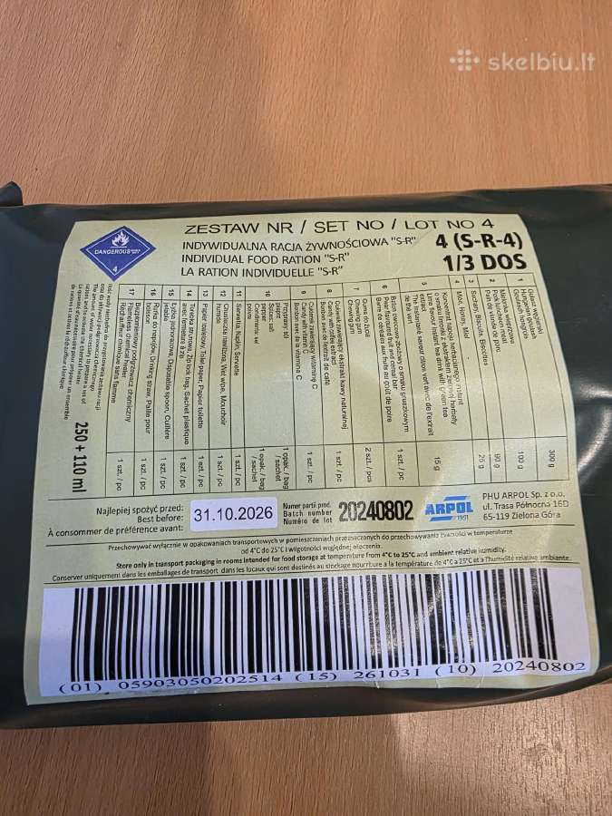 Sausas maisto davinys (Pl Mre) - nuotraukos Nr. 3