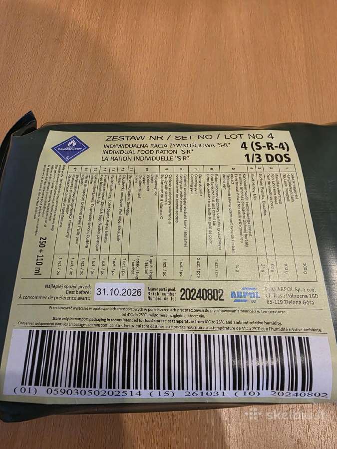 Sausas maisto davinys (Pl Mre) - nuotraukos Nr. 5
