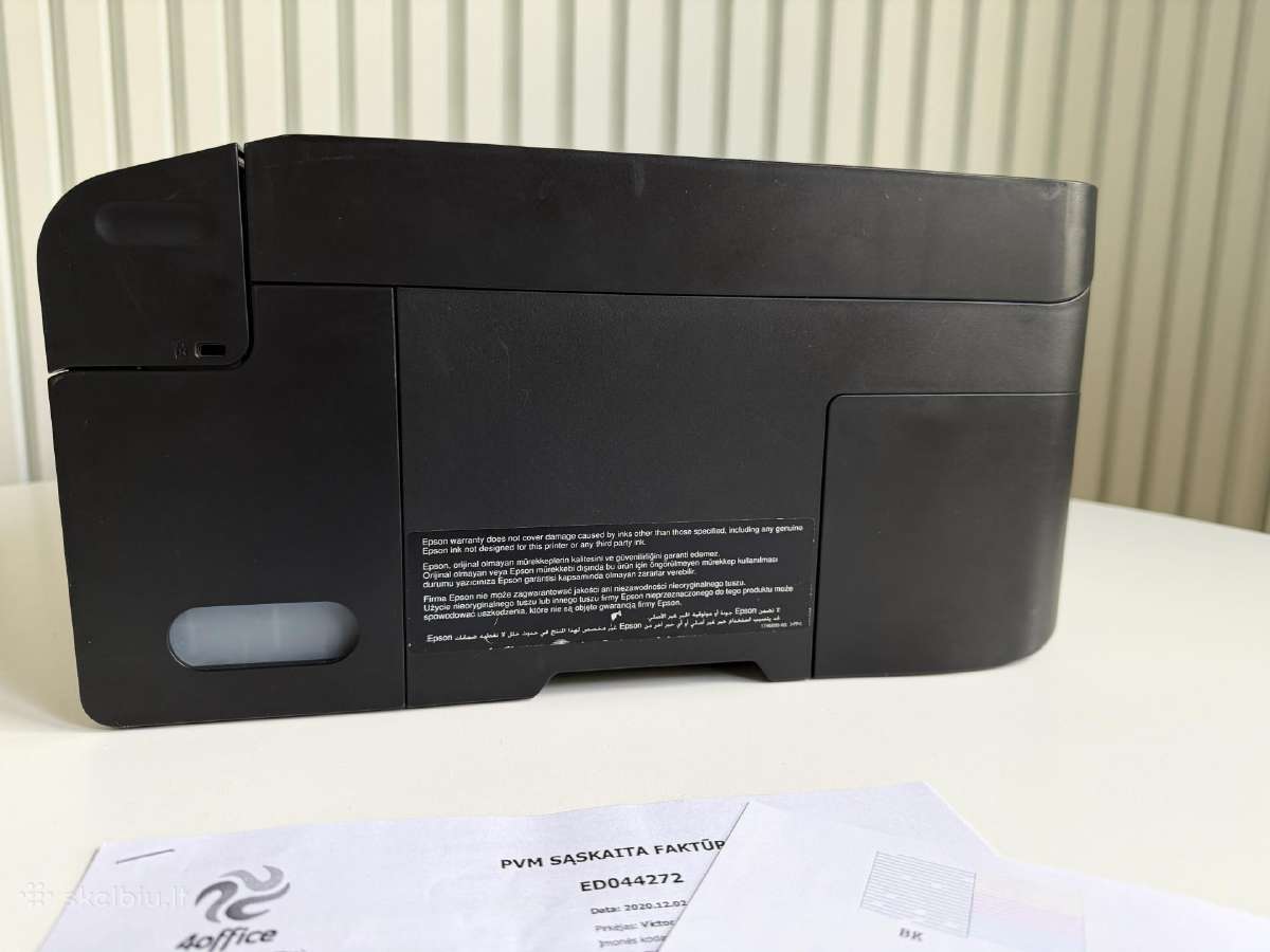 Epson L3150 – puikios būklės, su WiFi + dovana - nuotraukos Nr. 8
