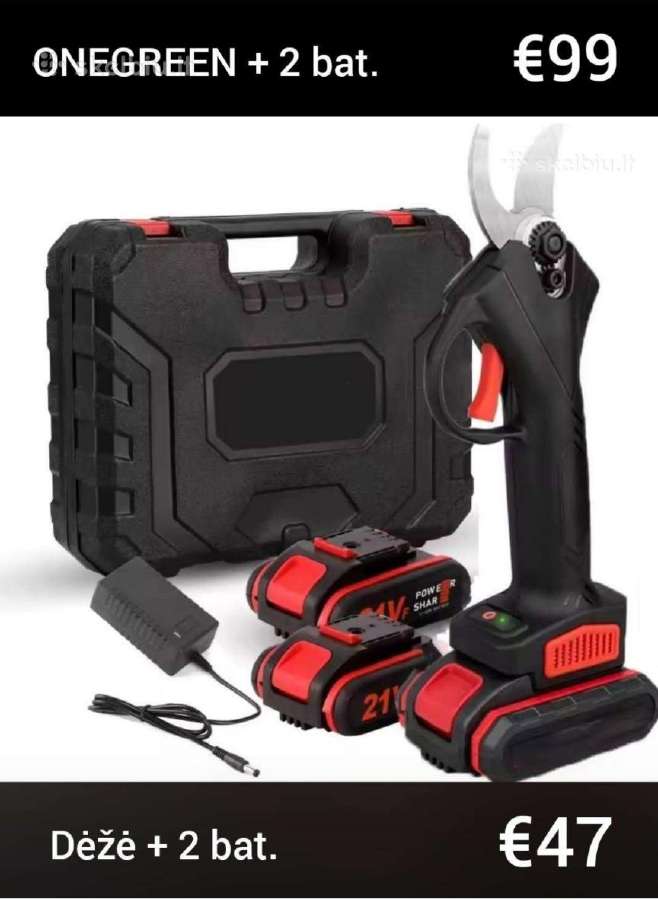 Mellwin 8" 21v bešepetėlinis variklis - nuotraukos Nr. 33