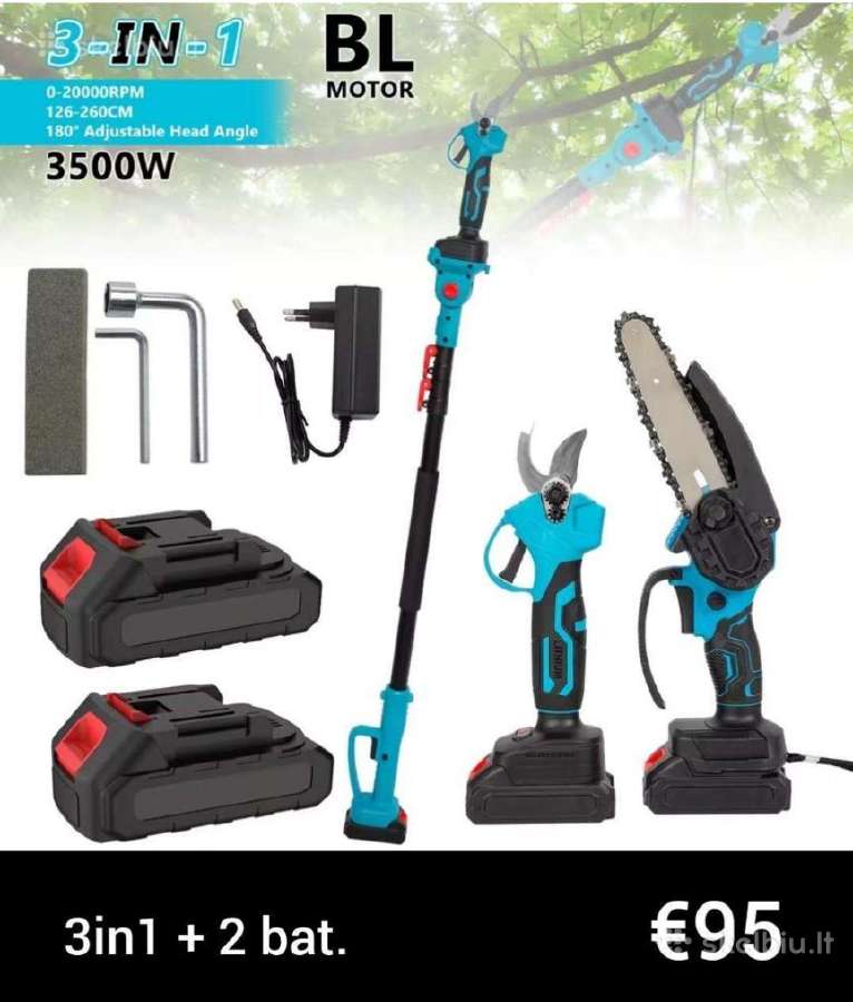 Mellwin 8" 21v bešepetėlinis variklis - nuotraukos Nr. 35