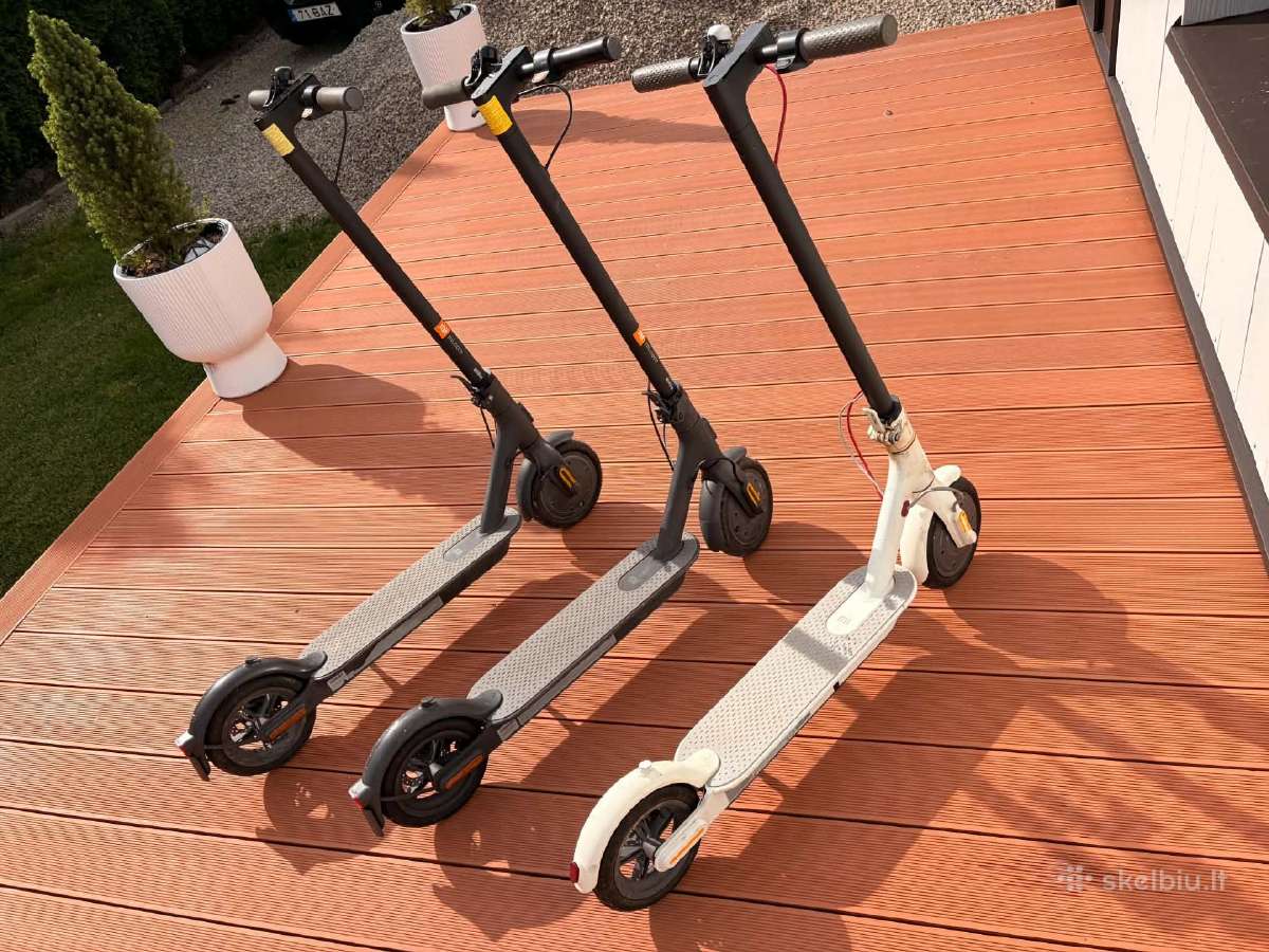 Parduodu 3 xiaomi elektrinius paspirtukus - nuotraukos Nr. 7