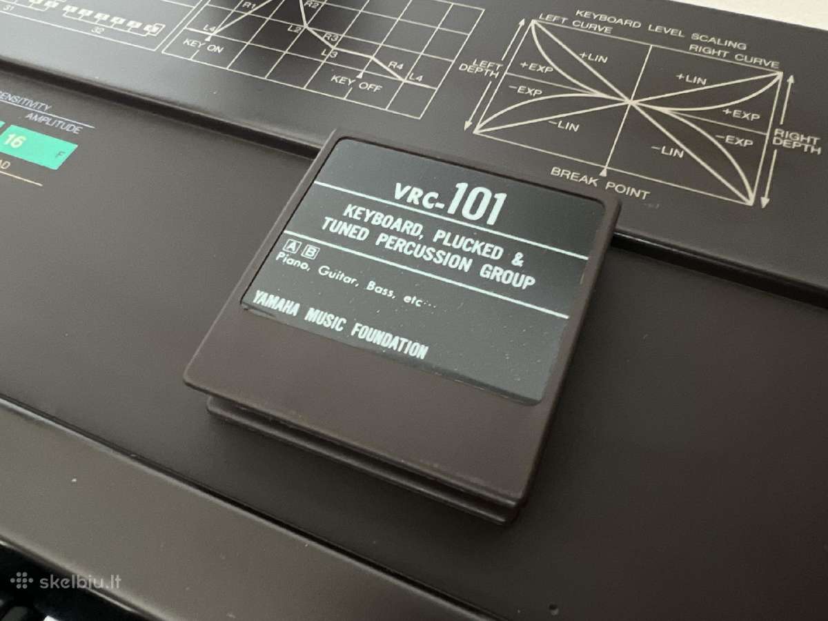Yamaha Dx-7 Mk1 sintezatorius - nuotraukos Nr. 6