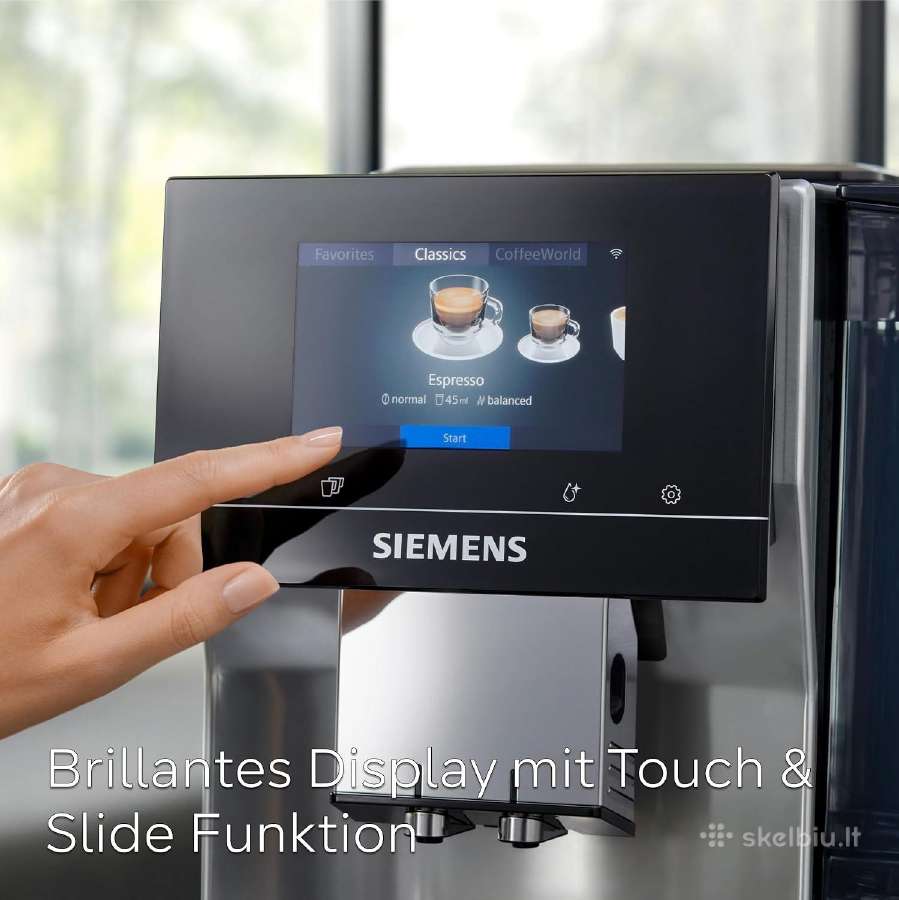 Siemens Eq700 Classic automatinis kavos aparatas - nuotraukos Nr. 2