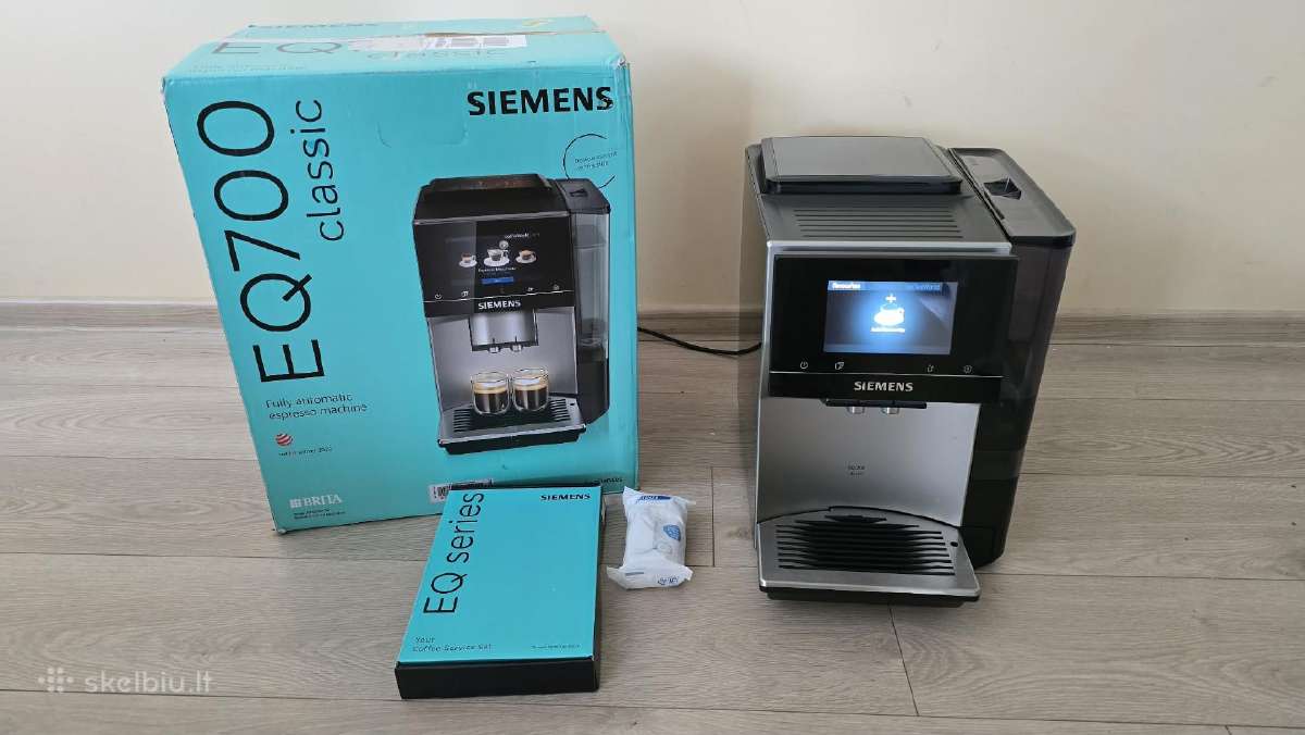 Siemens Eq700 Classic automatinis kavos aparatas - nuotraukos Nr. 13