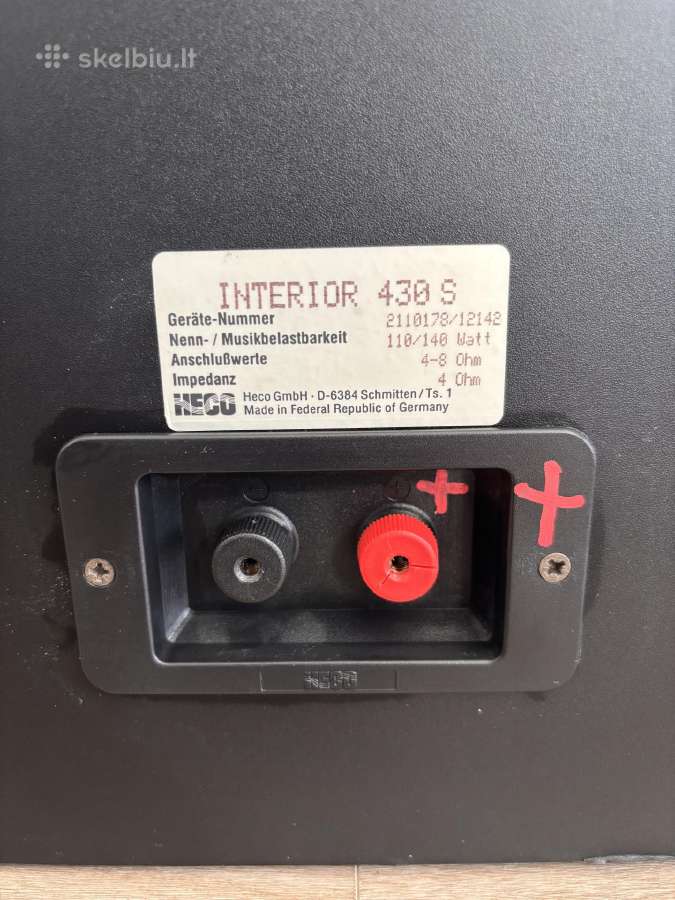 Heco Interior 430 S kolonėlės - nuotraukos Nr. 6