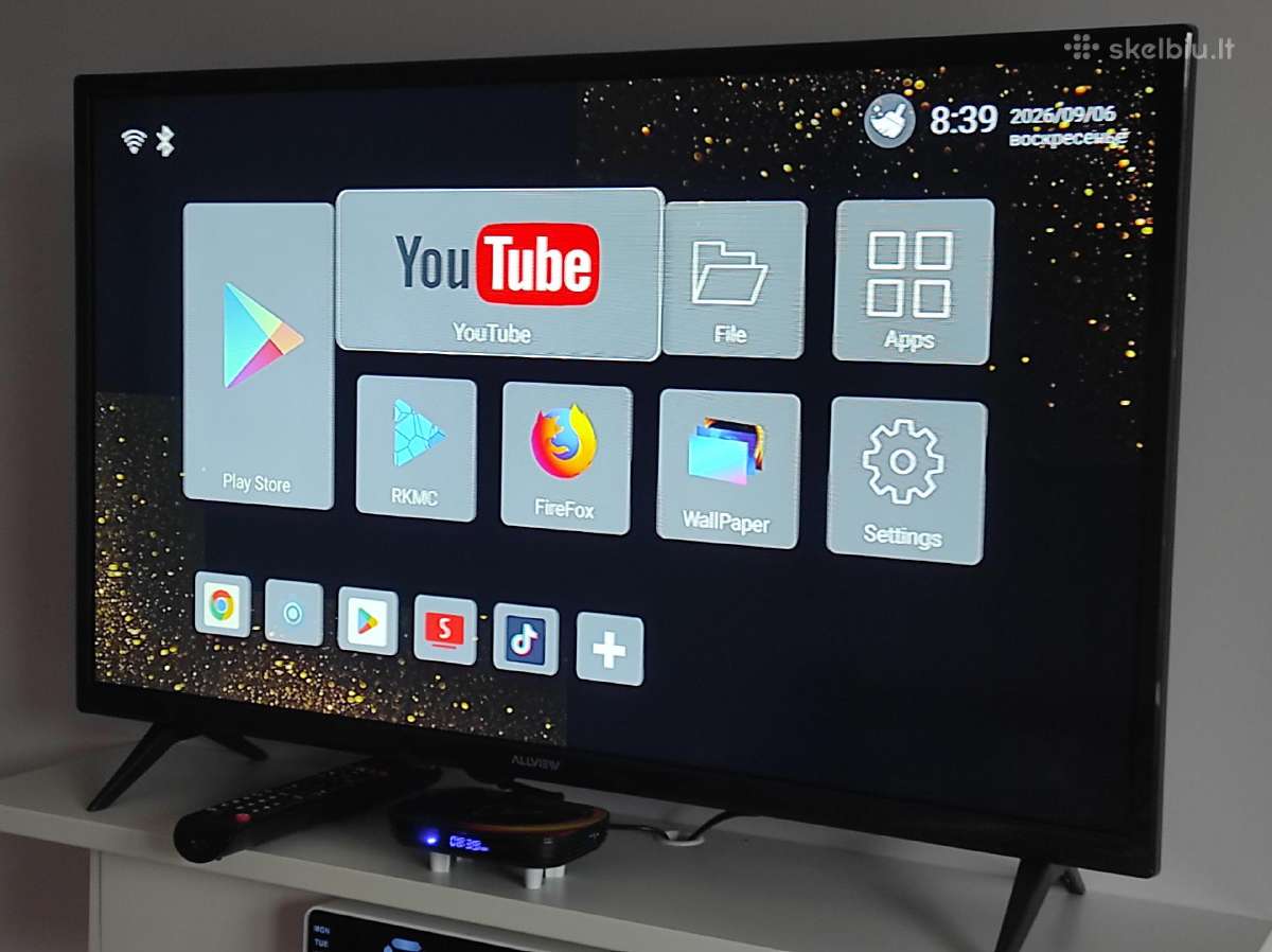 Pilnas TV komplektas su Smart TV (4gb RAM) ir 3 HD - nuotraukos Nr. 2
