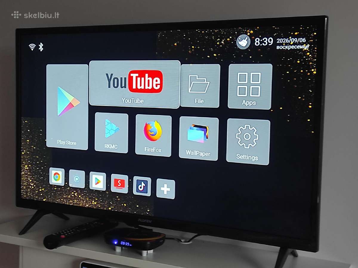 Pilnas TV komplektas su Smart TV (4gb RAM) ir 3 HD - nuotraukos Nr. 3