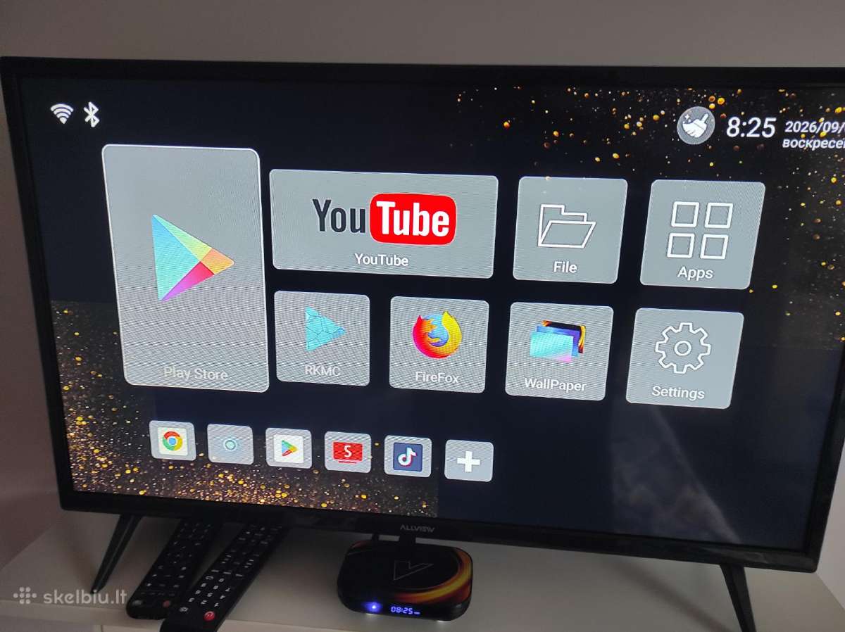 Pilnas TV komplektas su Smart TV (4gb RAM) ir 3 HD - nuotraukos Nr. 4