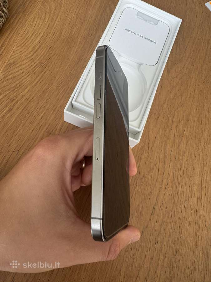 iPhone 15 Pro 128gb - nuotraukos Nr. 3