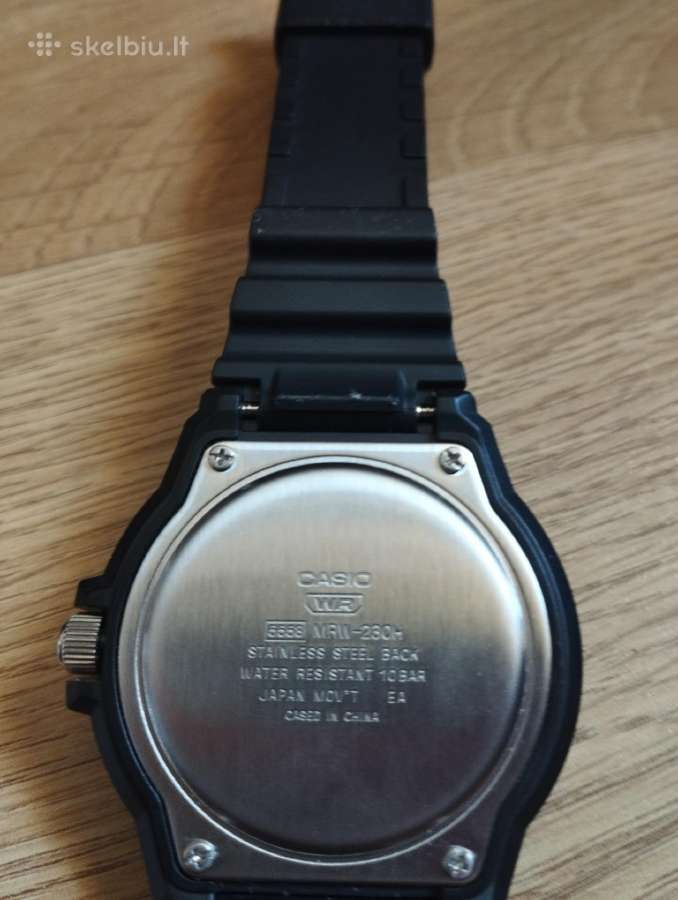 Casio Wr10bar laikrodis - nuotraukos Nr. 2