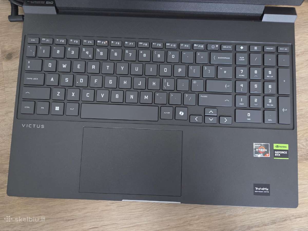 Hp Victus 15-fb3007na Amd Ryzen 7, 7445h, 512gb - nuotraukos Nr. 5