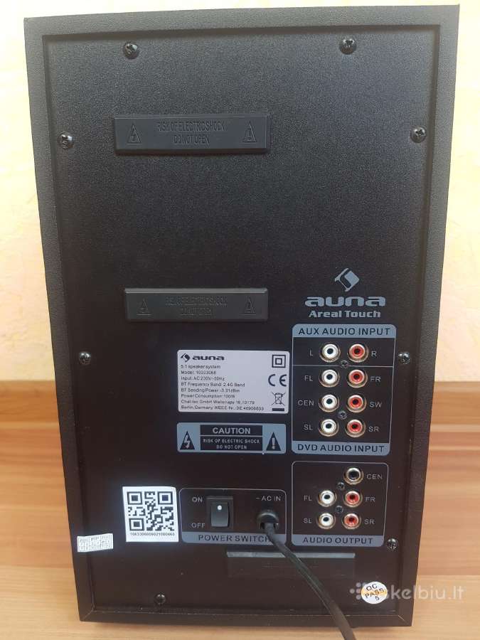Kolonėlės Auna Areal Touch 5.1 - nuotraukos Nr. 5